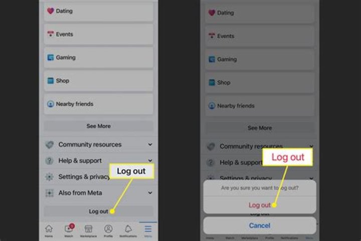 How to switch accounts on facebook