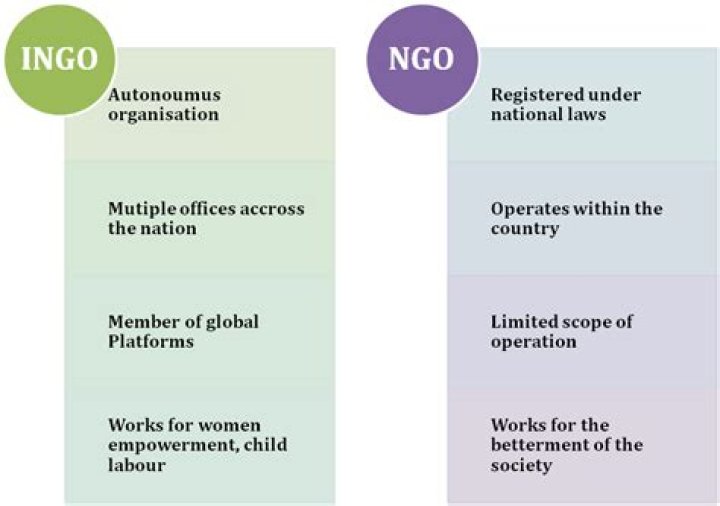 International non-governmental organization (INGO) - How To Discuss