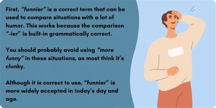 Is Funnier A Word - How To Discuss