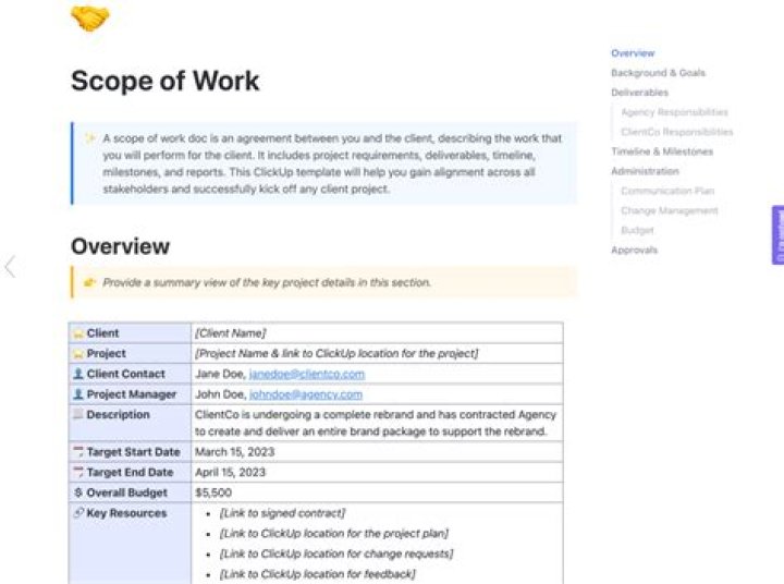 Job scope - How To Discuss