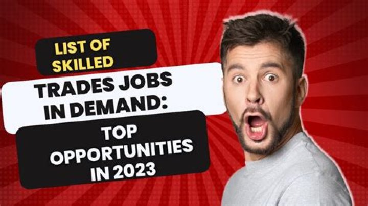 List of skilled trades - How To Discuss