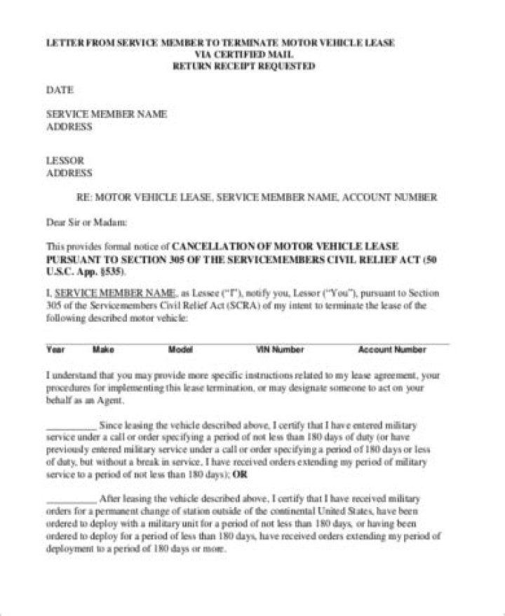 Lost Copy Of Car Lease Agreement