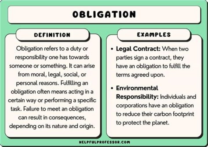 Moral obligation debt - How To Discuss