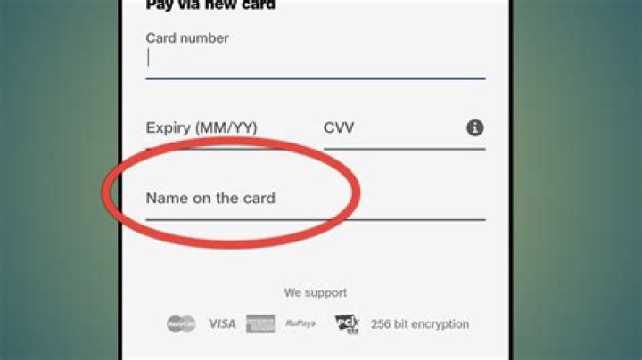 Name on card - How To Discuss