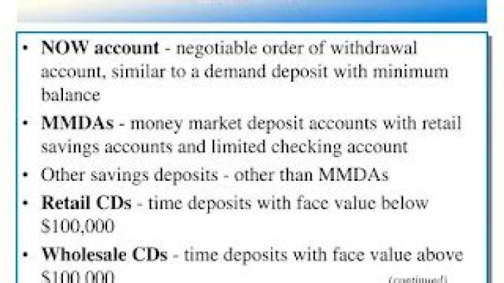 Negotiable Order Of Withdrawal Account (now)