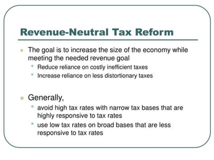 Neutral tax - How To Discuss