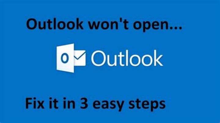 Outlook won t open - How To Discuss