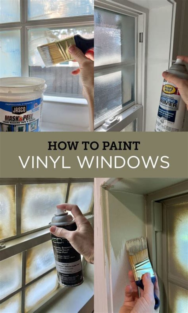 Painting vinyl windows - How To Discuss