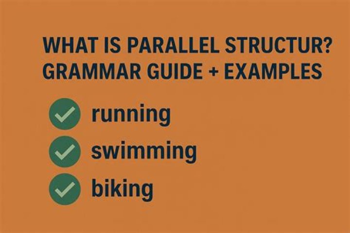 Parallel sentence structure - How To Discuss