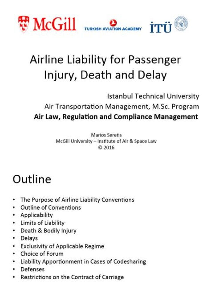 Passenger Liability - How To Discuss