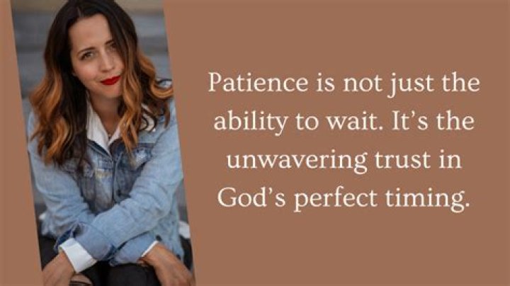 Patience Is A Virtue Meaning