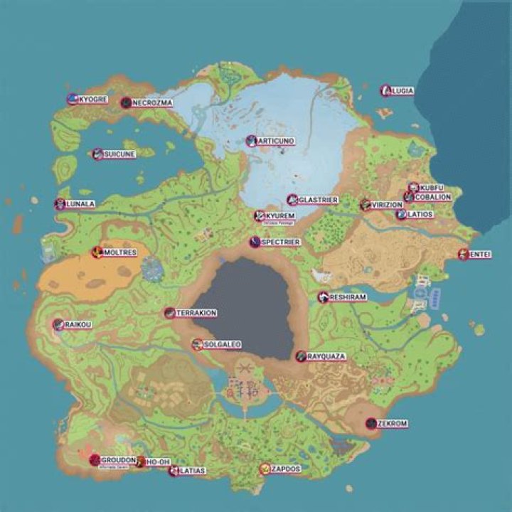 Pokemon Dark Rising 2 All Legendary Locations