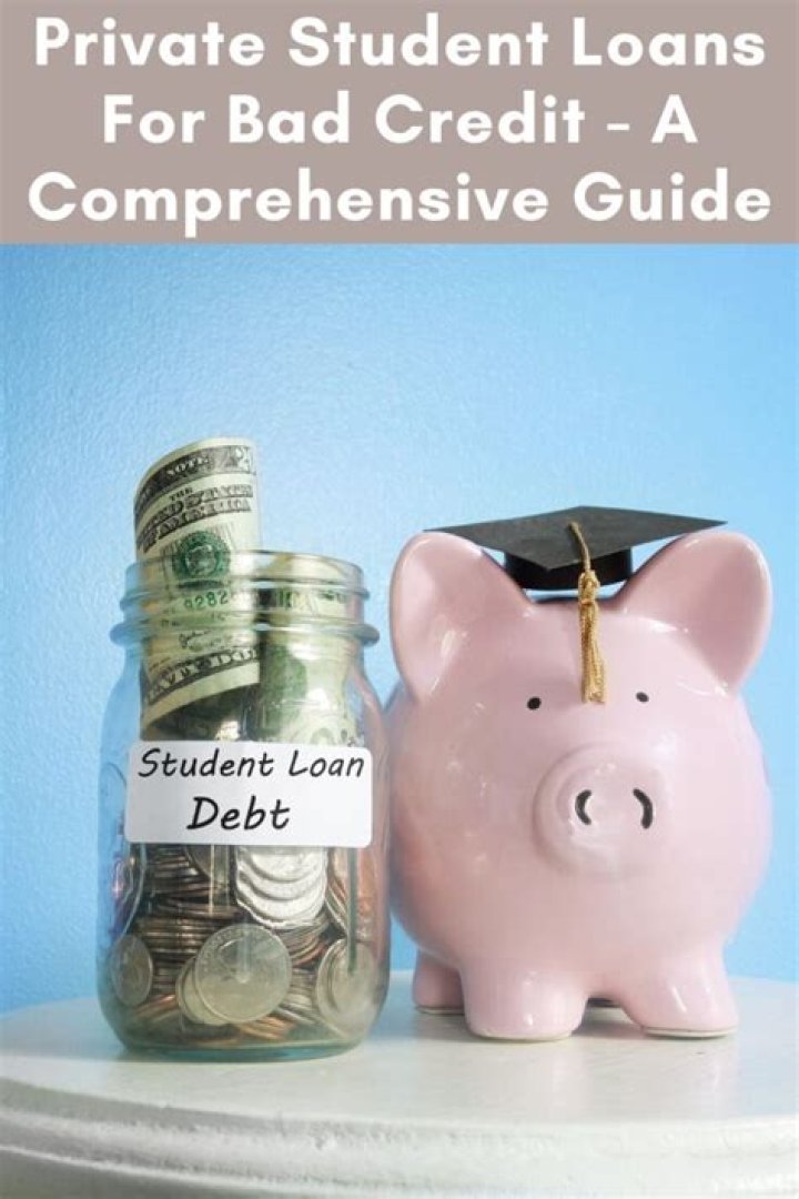 Private student loans for bad credit