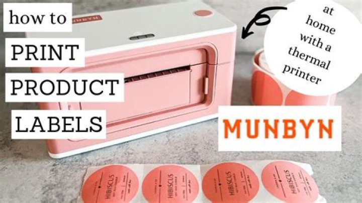 Product label printer - How To Discuss