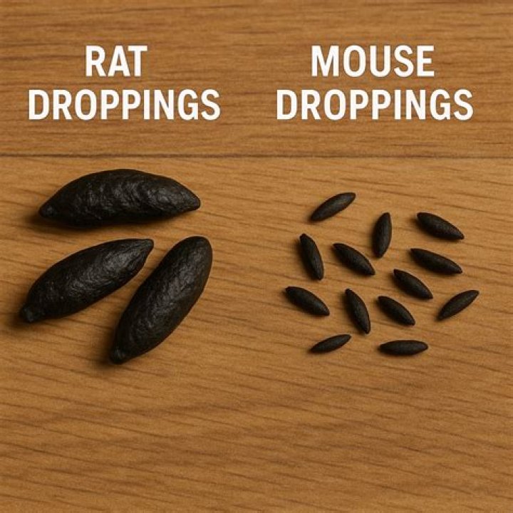 Rat vs mouse droppings - How To Discuss