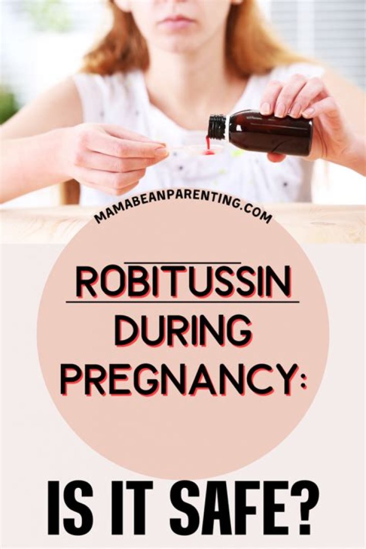 Robitussin Dm Pregnancy - How To Discuss