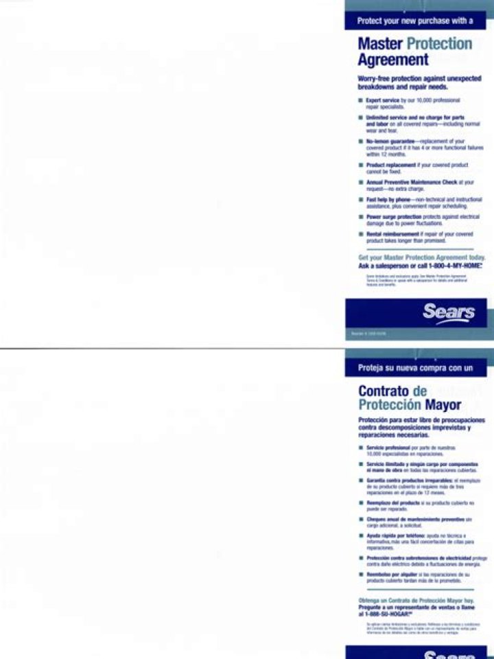 Sears Master Protection Agreement - How To Discuss