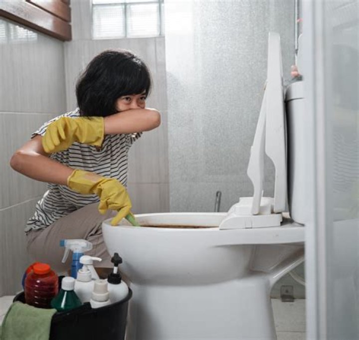 Sewer gas smell in bathroom