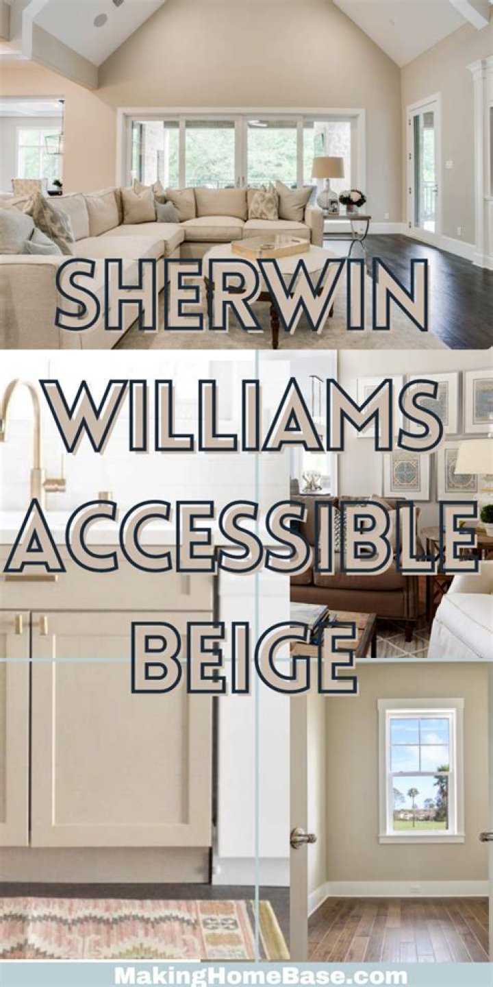 Sherwin Williams Accessible Beige - How To Discuss