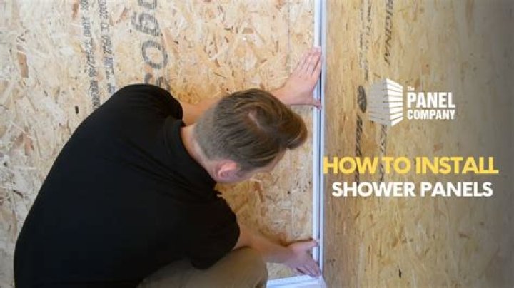Shower surround panels - How To Discuss