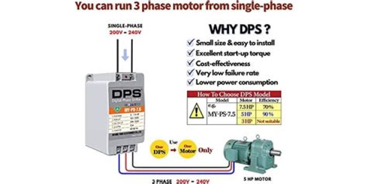 Single phase to 3 phase converter