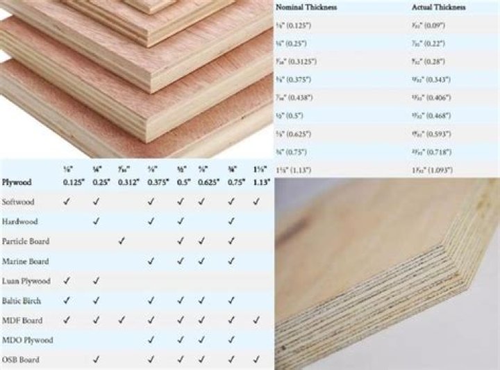 Standard plywood sizes - How To Discuss