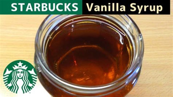 Starbucks Vanilla Syrup - How To Discuss