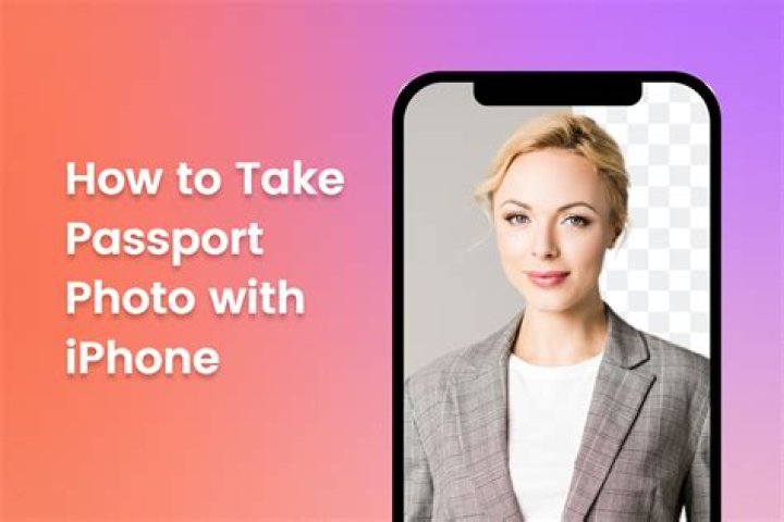 Take passport photo at home