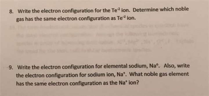 Te2 Electron Configuration - How To Discuss