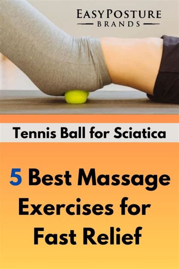Tennis Ball For Sciatica Relief