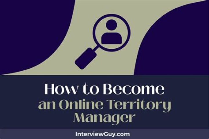 Territory manager - How To Discuss