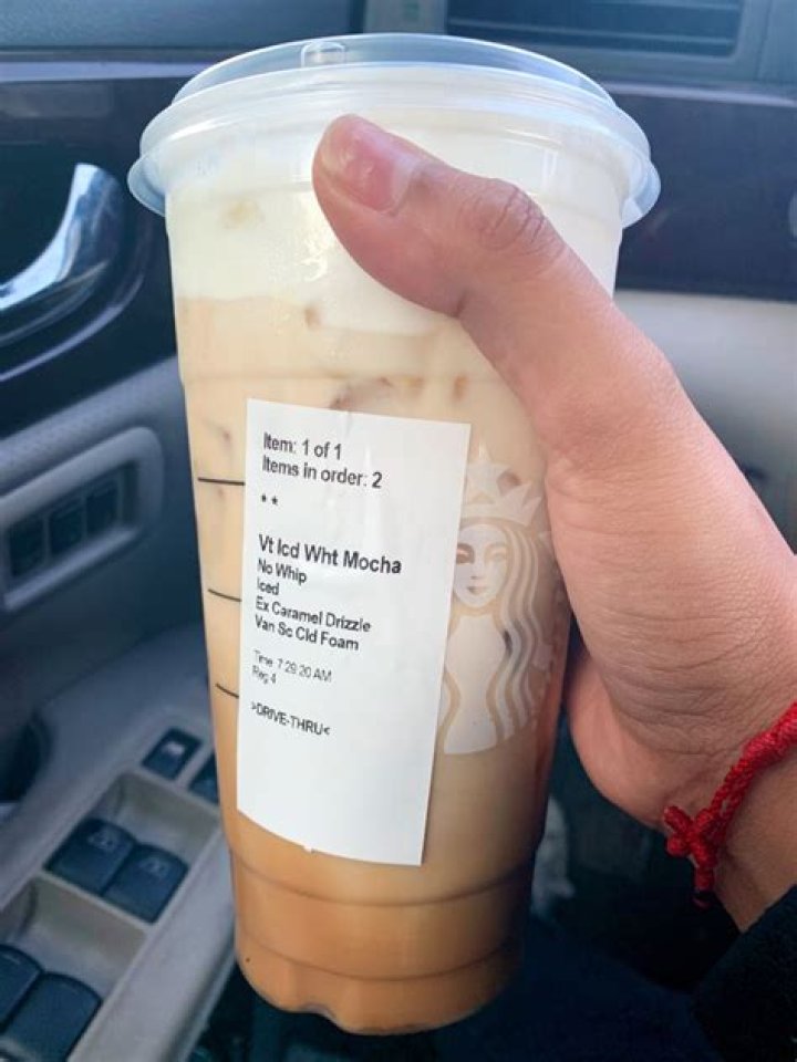 Tiktok starbucks drinks white mocha