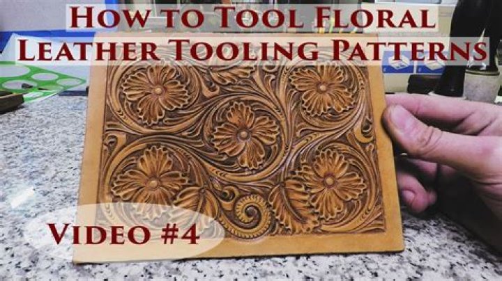 Tooled leather - How To Discuss