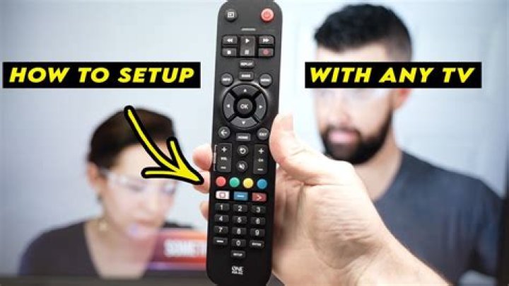 Universal remote setup - How To Discuss