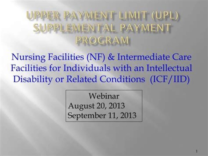 Upper payment limit (UPL) - How To Discuss