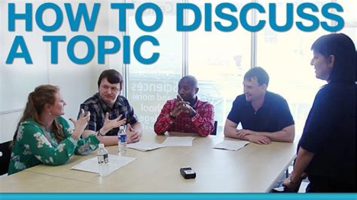 Want - How To Discuss
