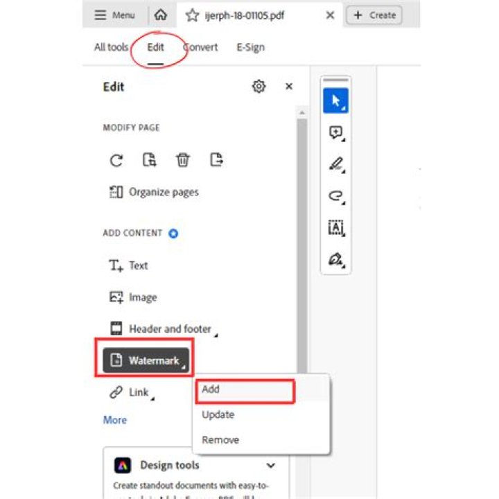 Watermark pdf - How To Discuss