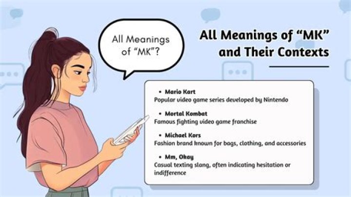 What Does Mk Mean - How To Discuss