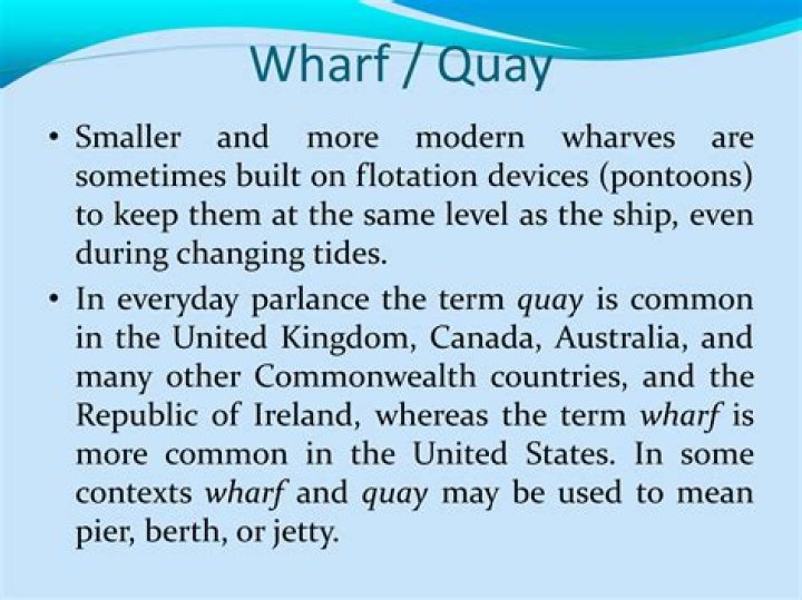 What is a quay - How To Discuss