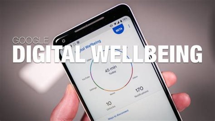 What is digital wellbeing app