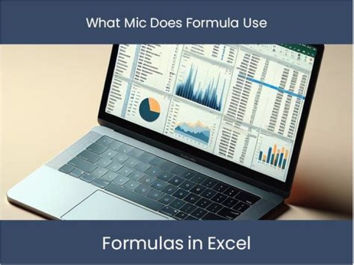 What Mic Does Formula Use