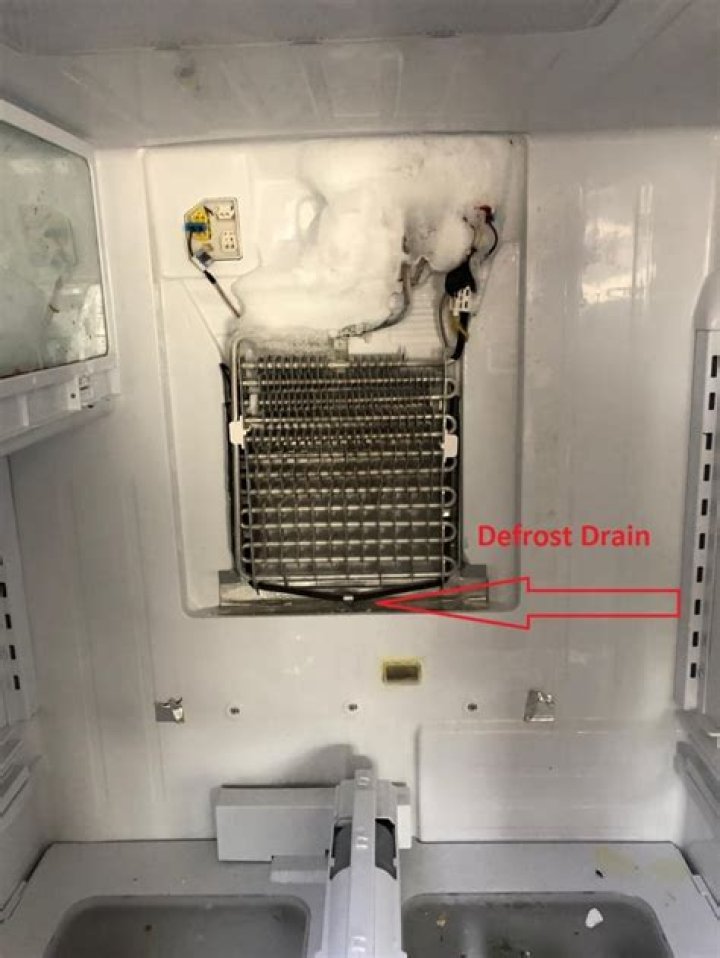 Where Is The Defrost Drain On A Samsung Refrigerator