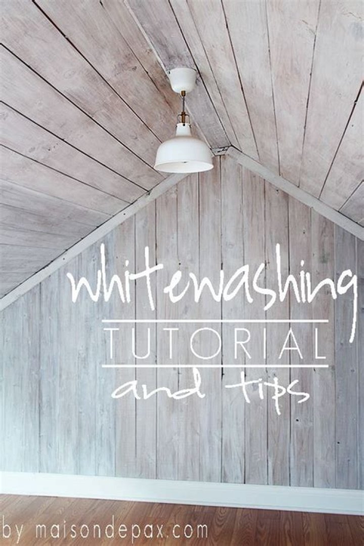 Whitewash paneling - How To Discuss